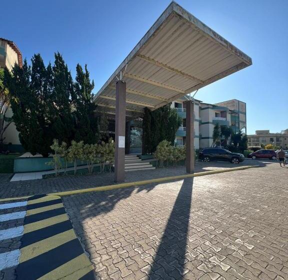 带1个卧室带泳池的公寓, Village Das águas Bloco B Apt 106