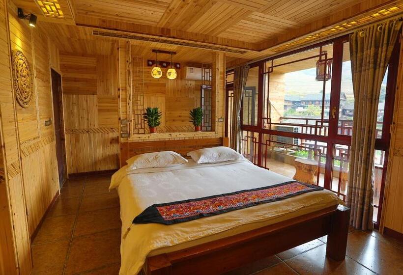 Quarto Deluxe Vista Montanha, Longji Holiday