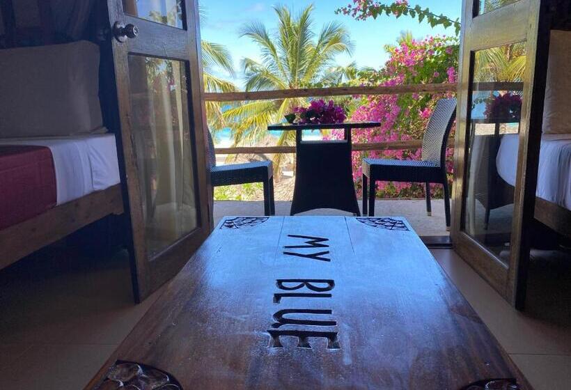 غرفة قياسية رباعية مطلة على البحر, My Blue Hotel Zanzibar