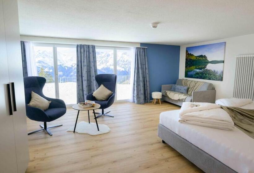 家庭小型套房, Alphotel Biel Kinzig   Access By Cable Car Only!