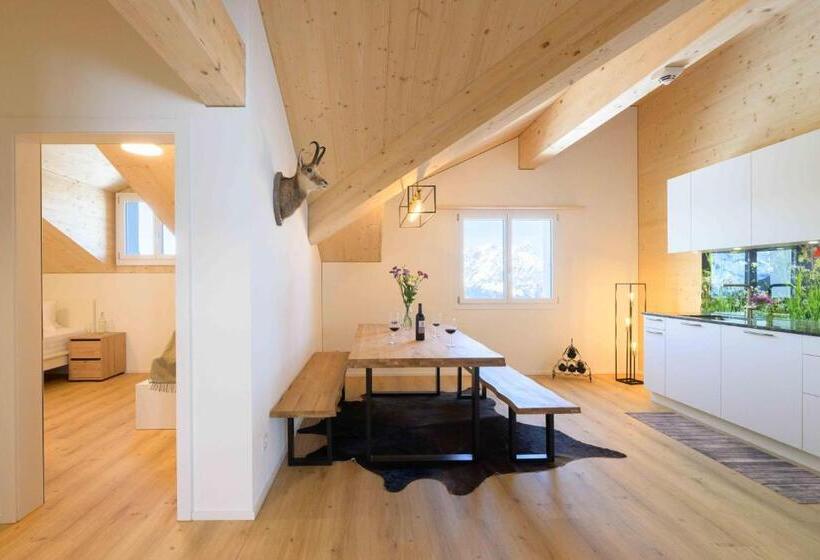 شقة 3 غرف, Alphotel Biel Kinzig   Access By Cable Car Only!