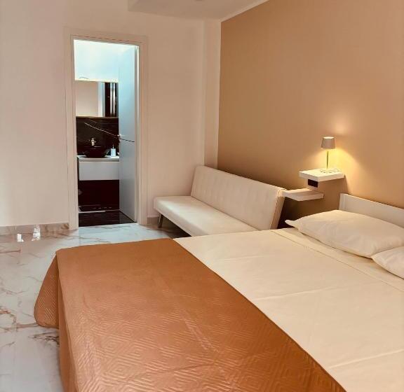 اتاق سه نفره سوپریور با چشمانداز دریا, B&b A Un Passo Dal Mare