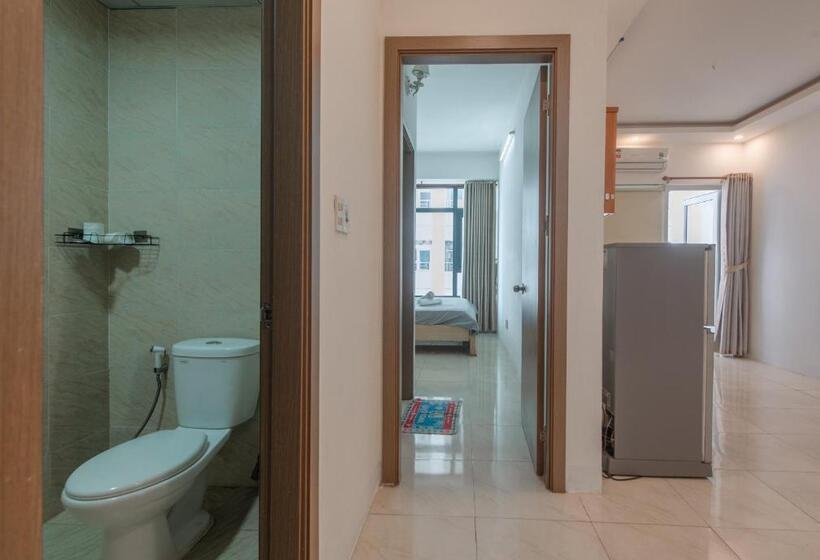 침실 2개 아파트, Thai Ha Oceanus Aparthotel Nha Trang