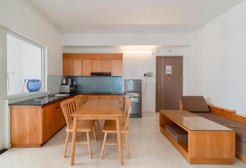 침실 3개 아파트, Thai Ha Oceanus Aparthotel Nha Trang