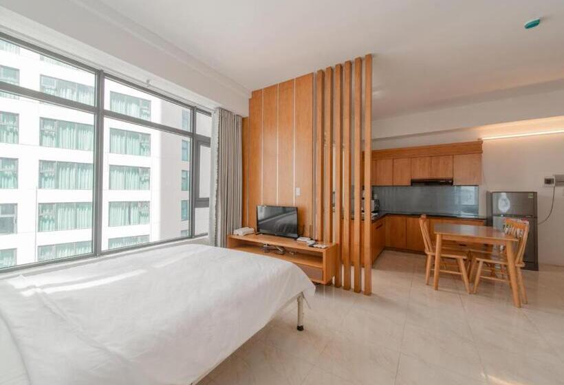 침실 3개 아파트, Thai Ha Oceanus Aparthotel Nha Trang