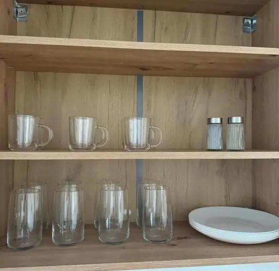 آپارتمان 2 خوابه با بالکن, Apartament S Moise