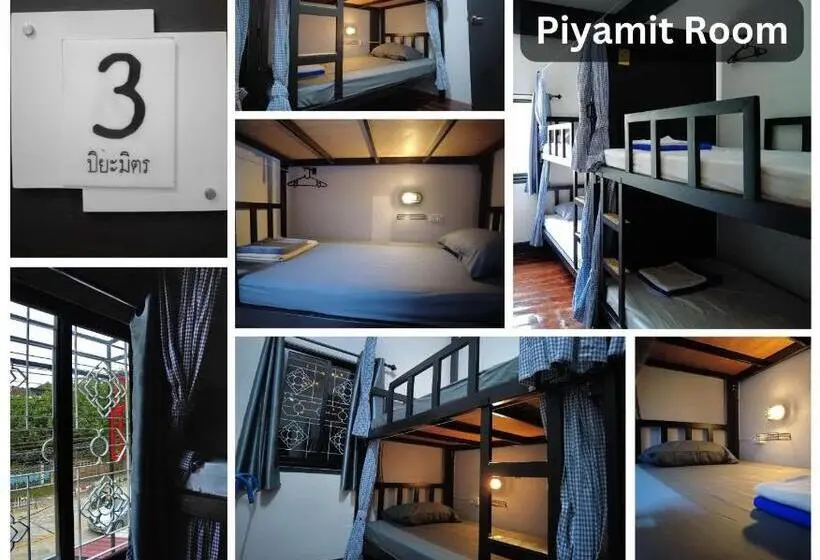Standard Neljän Hengen Huone, โฟโต้โฮสเทล เบตง Foto Hostel Betong