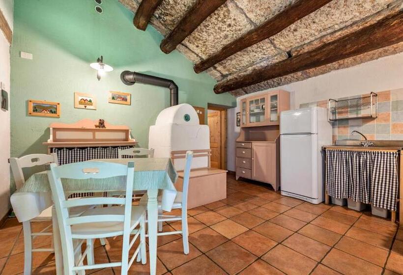 침실 1개 수피리어 아파트, Agriturismo Malga Riondera