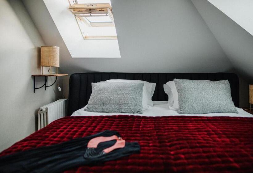 חדר דלוקס עם מרפסת נוף לים, Le Mora Hôtes