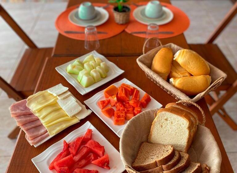 Chambre Triple Economy, 5 Minutos Do Centro Histórico L Pousada Recanto Tangará L Melhor Custo Benefício L Café Da Manhã Inc