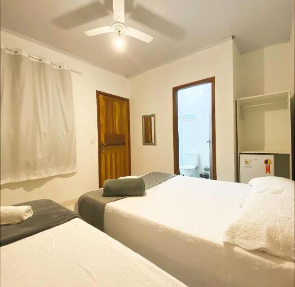 Chambre Triple Economy, 5 Minutos Do Centro Histórico L Pousada Recanto Tangará L Melhor Custo Benefício L Café Da Manhã Inc