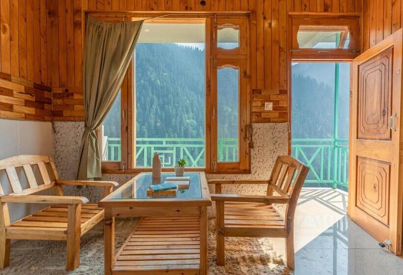 带阳台的豪华间, Moustache Shoja, Jibhi