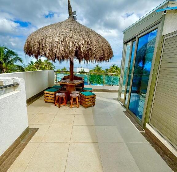 テラス付きジュニアスイート, Espectaculares Cabañas Y Habitaciones Frente Al Mar