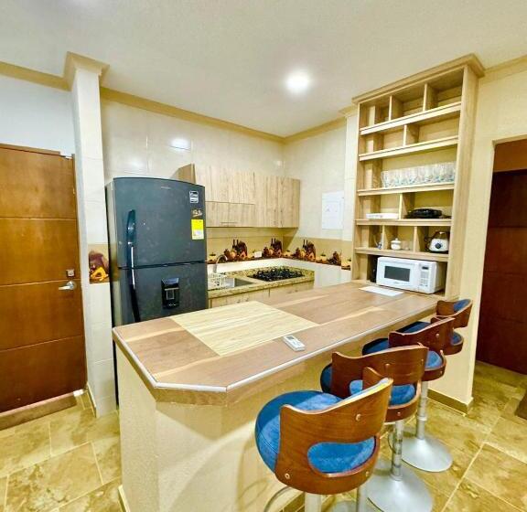 Апартаменты 2 Спальни с Балконом, Espectaculares Cabañas Y Habitaciones Frente Al Mar