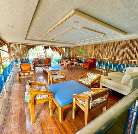 バルコニー付2ベッドルームアパートメント, Espectaculares Cabañas Y Habitaciones Frente Al Mar