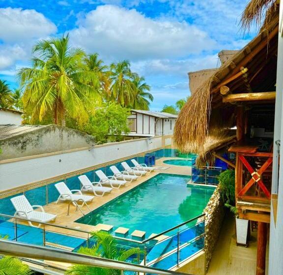 デラックスバンガロー, Espectaculares Cabañas Y Habitaciones Frente Al Mar