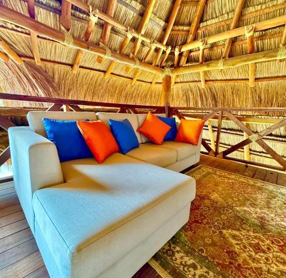 デラックスバンガロー, Espectaculares Cabañas Y Habitaciones Frente Al Mar