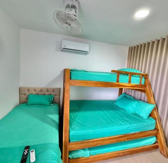 スーペリアファミリールーム, Espectaculares Cabañas Y Habitaciones Frente Al Mar