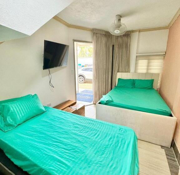 Трехместный Номер Комфорт, Espectaculares Cabañas Y Habitaciones Frente Al Mar