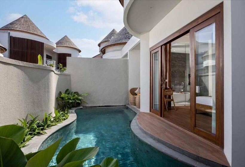 וילה עם חדר שינה אחד ובריכת שחיה, The Prime Canggu Bali