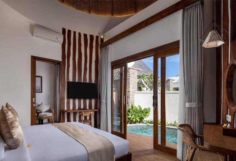 וילה עם חדר שינה אחד ובריכת שחיה, The Prime Canggu Bali