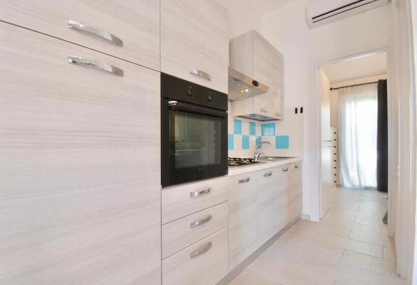 Апартаменты 1 Спальня, Isa   Residence In Costa Rei Just 450 Meters From The Beach, Apartments With Air Conditioning And Ou