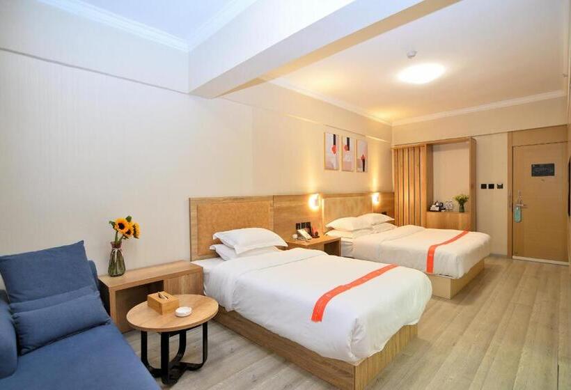 高级大房间, Yilong Yitang Hotel Kunming Railway Station Joy City Center