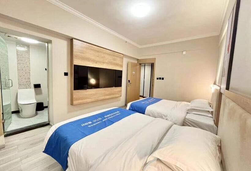 Номер Deluxe, Yilong Yitang Hotel Kunming Railway Station Joy City Center