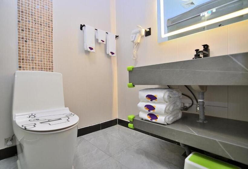 豪华家庭房间, Yilong Yitang Hotel Kunming Railway Station Joy City Center