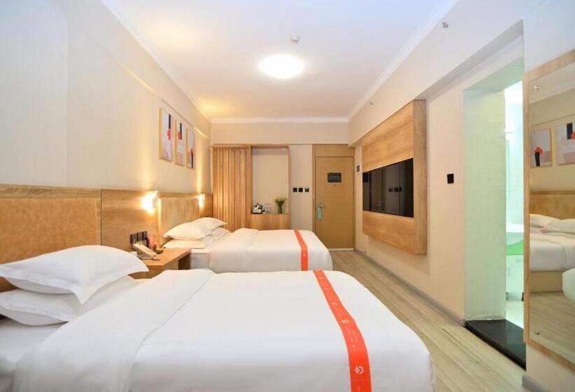 高级家庭房间, Yilong Yitang Hotel Kunming Railway Station Joy City Center