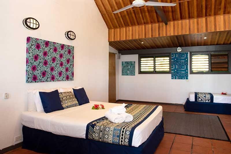 اتاق خانوادگی با چشم‌انداز باغ, Belo Vula Island Resort Limited