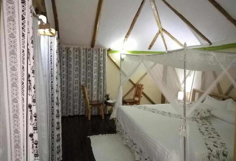 اتاق استاندارد با تخت بزرگ, Lake Bunyonyi Rock Resort