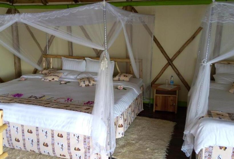 اتاق استاندارد با تخت بزرگ, Lake Bunyonyi Rock Resort
