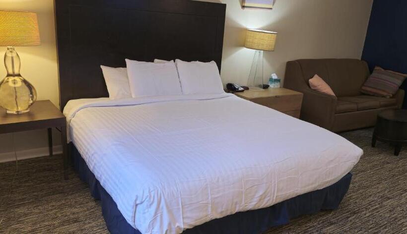 غرفة قياسية سرير كينج, Rodeway Inn Formerly Camp Inn Lodge