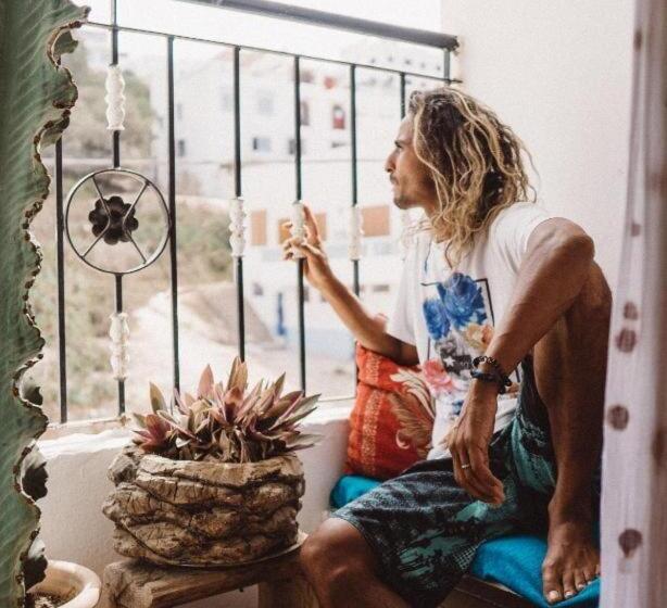 חדר דלוקס עם מרפסת, The Lunar Surf House