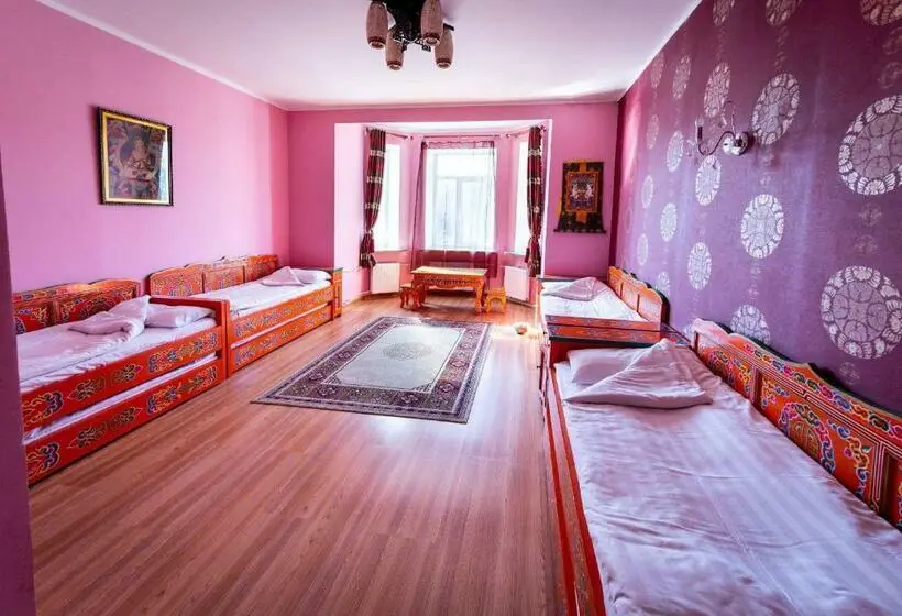 تختخواب در اتاق مشترک, Lotus Guesthouse