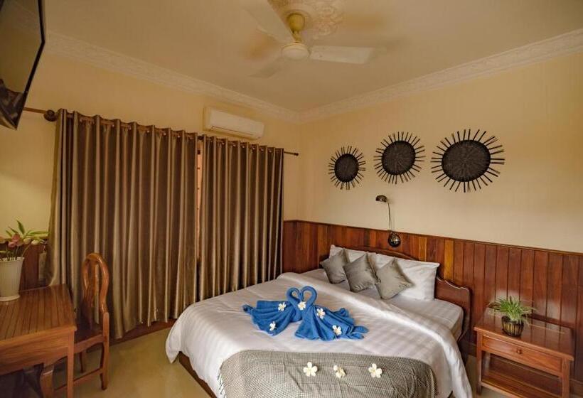 Номер Deluxe Кровать Кинг, The Siem Reap Chilled Backpacker