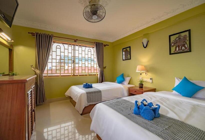 豪华家庭房间, The Siem Reap Chilled Backpacker