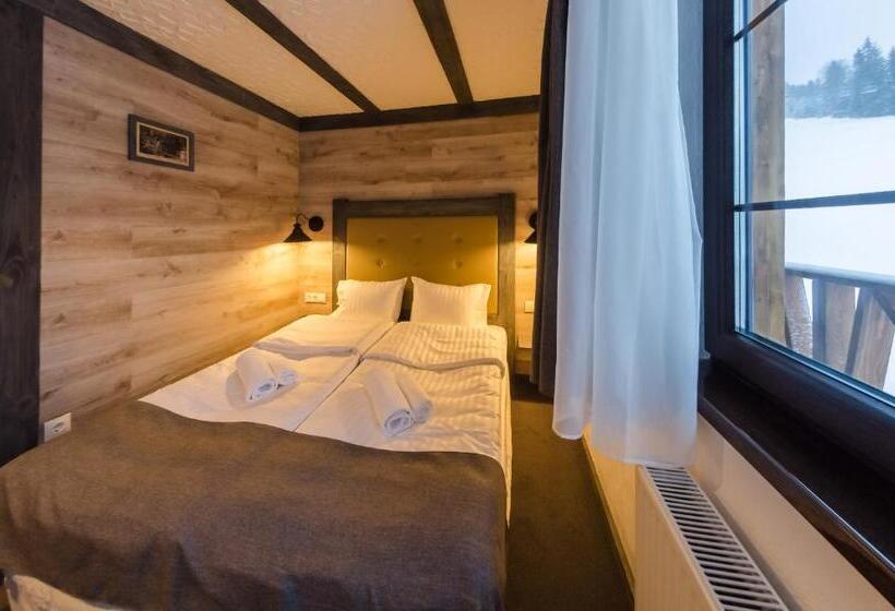 اتاق استاندارد با بالکن, Chalet Crepdechine