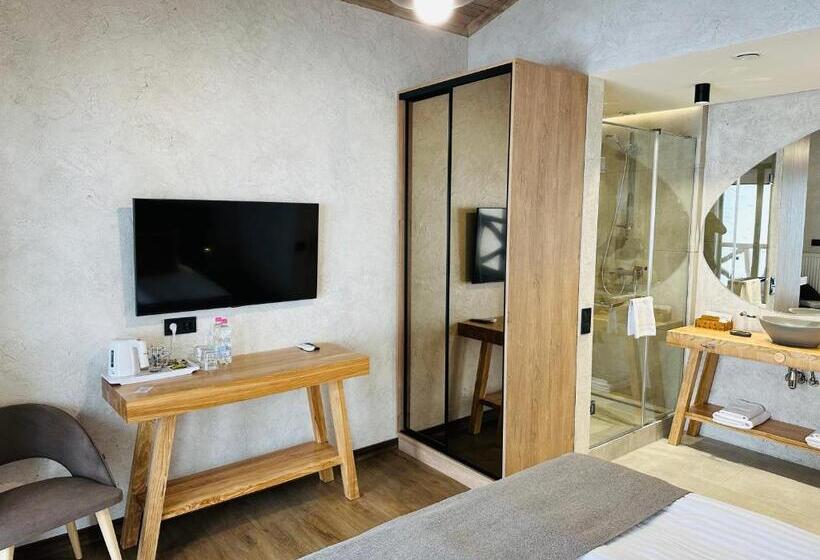 标准间带阳台, Chalet Crepdechine