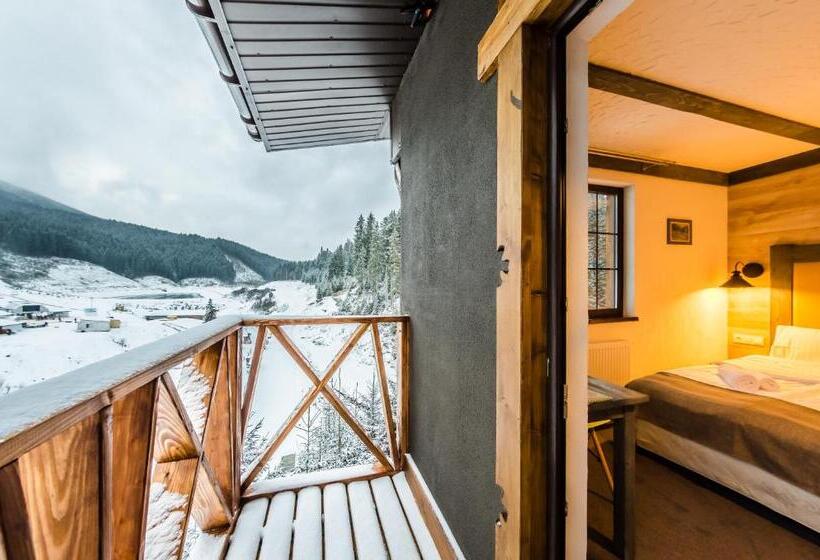 标准间带阳台, Chalet Crepdechine