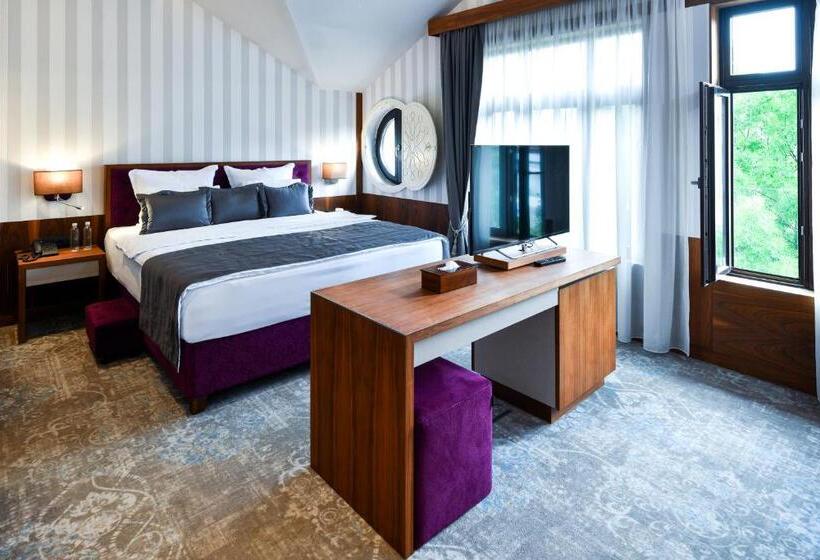 اتاق سوپریور با تخت بزرگ, Heritage Hotel Krone