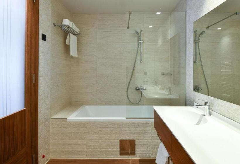 اتاق سوپریور با تخت بزرگ, Heritage Hotel Krone