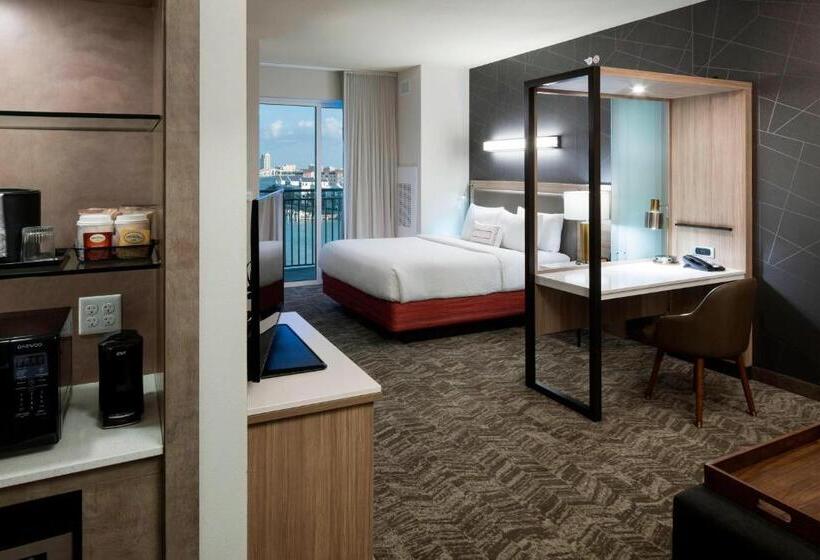 جناح سرير كينج, Springhill Suites By Marriott Clearwater Beach