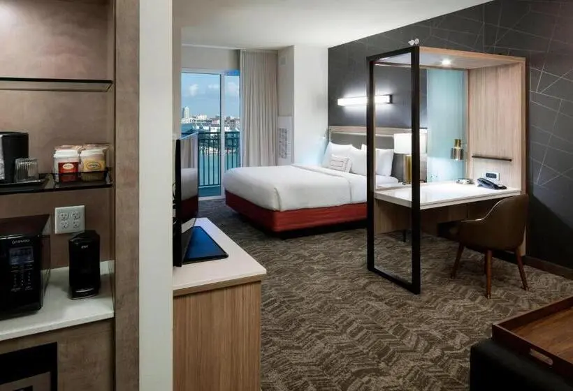 Sviitti King-vuode, Springhill Suites By Marriott Clearwater Beach