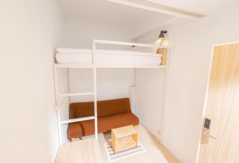 اتاق استاندارد با سرویس بهداشتی مشترک, Owlstay Flip Flop Hostel Garden