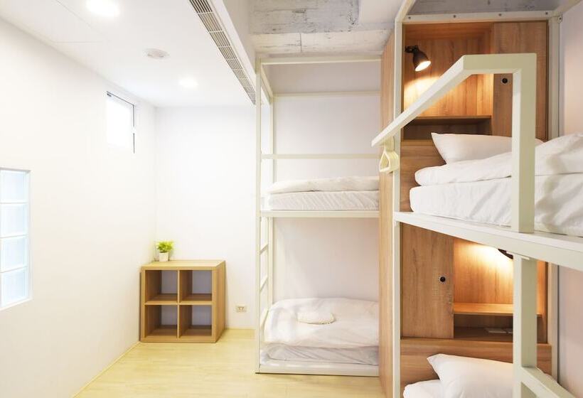 اتاق استاندارد چهار تخته, Owlstay Flip Flop Hostel Garden