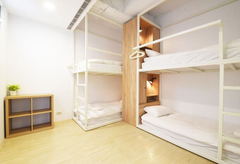 اتاق استاندارد چهار تخته, Owlstay Flip Flop Hostel Garden