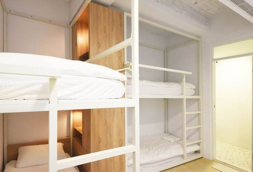 اتاق استاندارد چهار تخته, Owlstay Flip Flop Hostel Garden