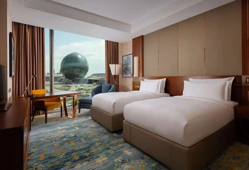 景色の見えるデラックスルーム, Hilton Hotel & Convention Jabal Omar Makkah